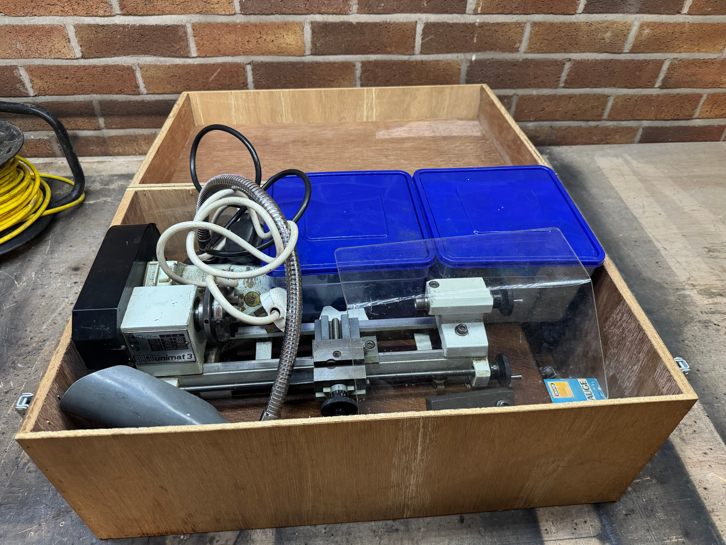 Unimat 3 Model Makers Lathe with tooling & spares