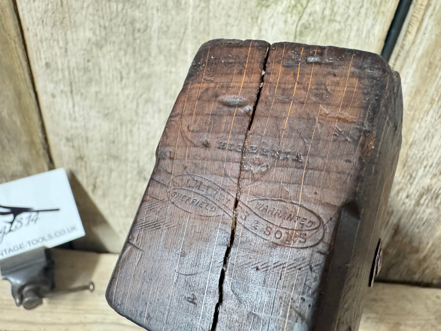 W Marples Hibernia 8" Beechwood Coffin Plane