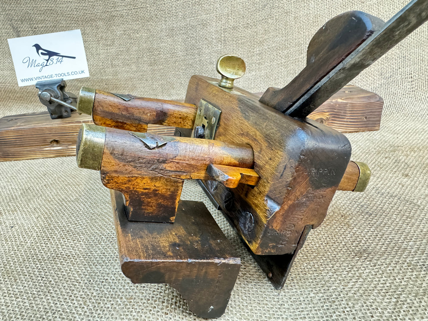 Antique Plough Plane with James Howarth Iron