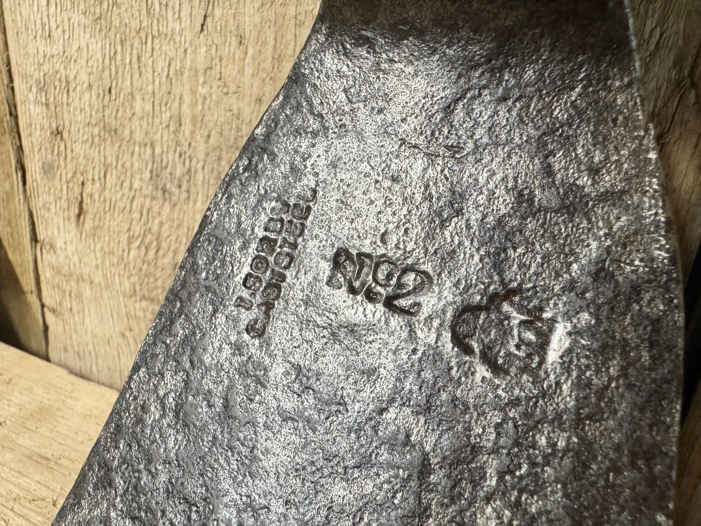 I Sorby No 2 Cast Steel Adze Head