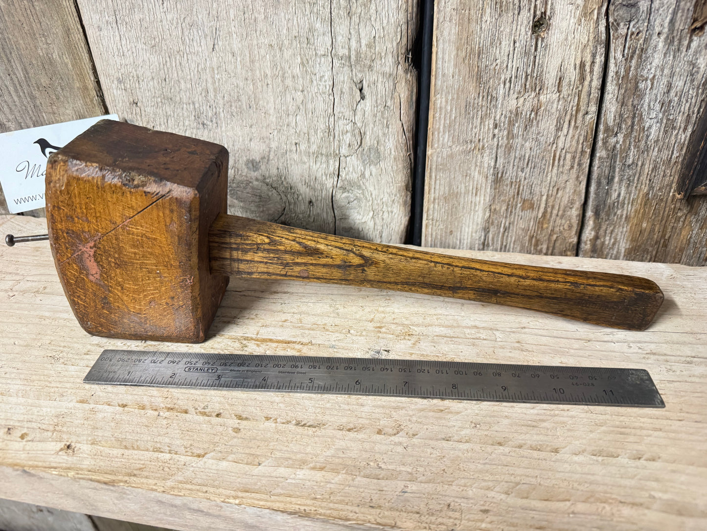 17oz Beechwood Wooden Mallet