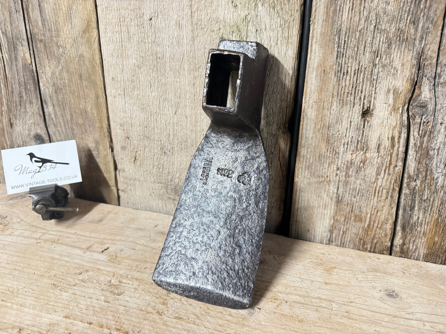 I Sorby No 2 Cast Steel Adze Head
