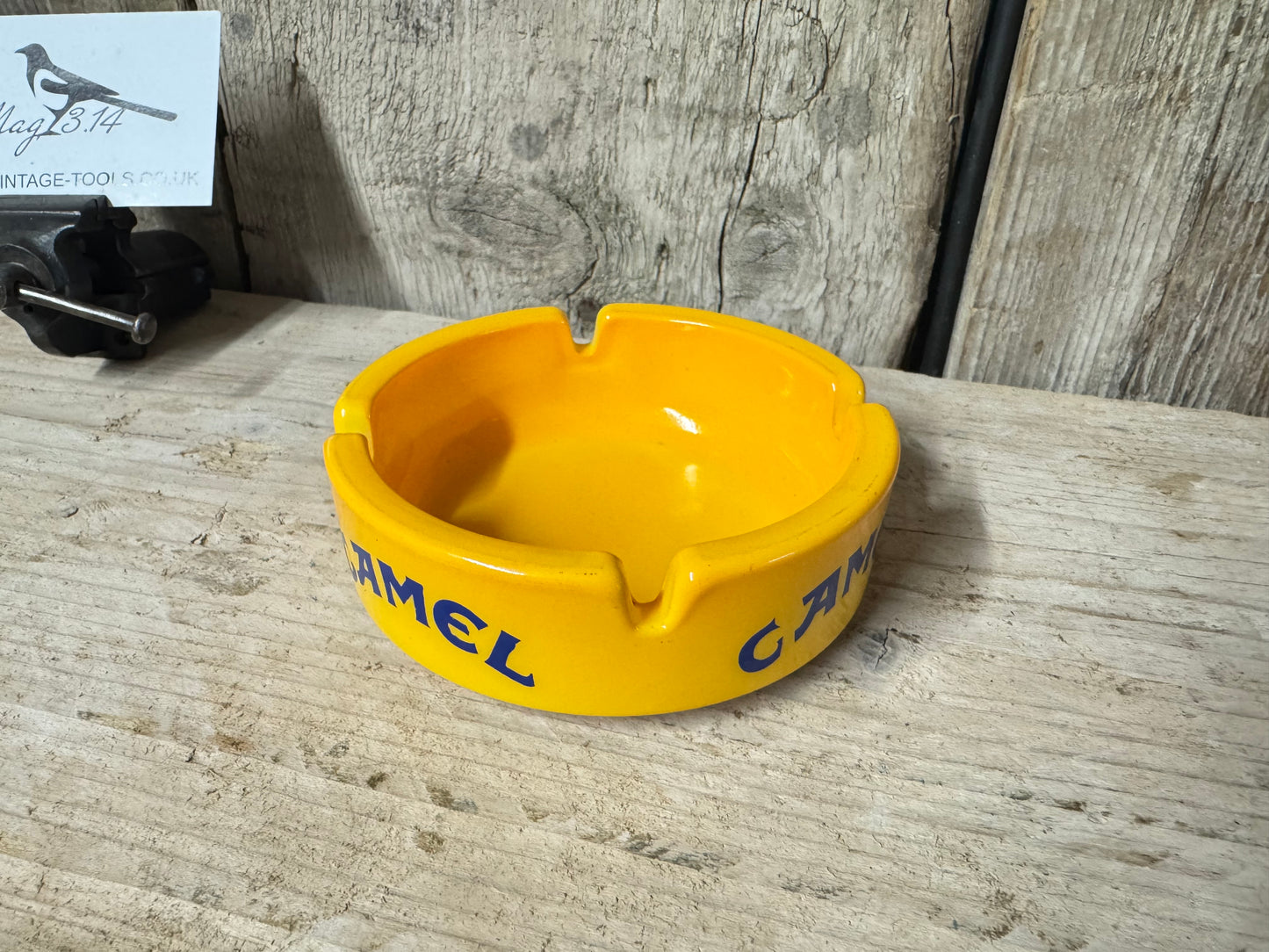 Vintage Camel Yellow Ashtray