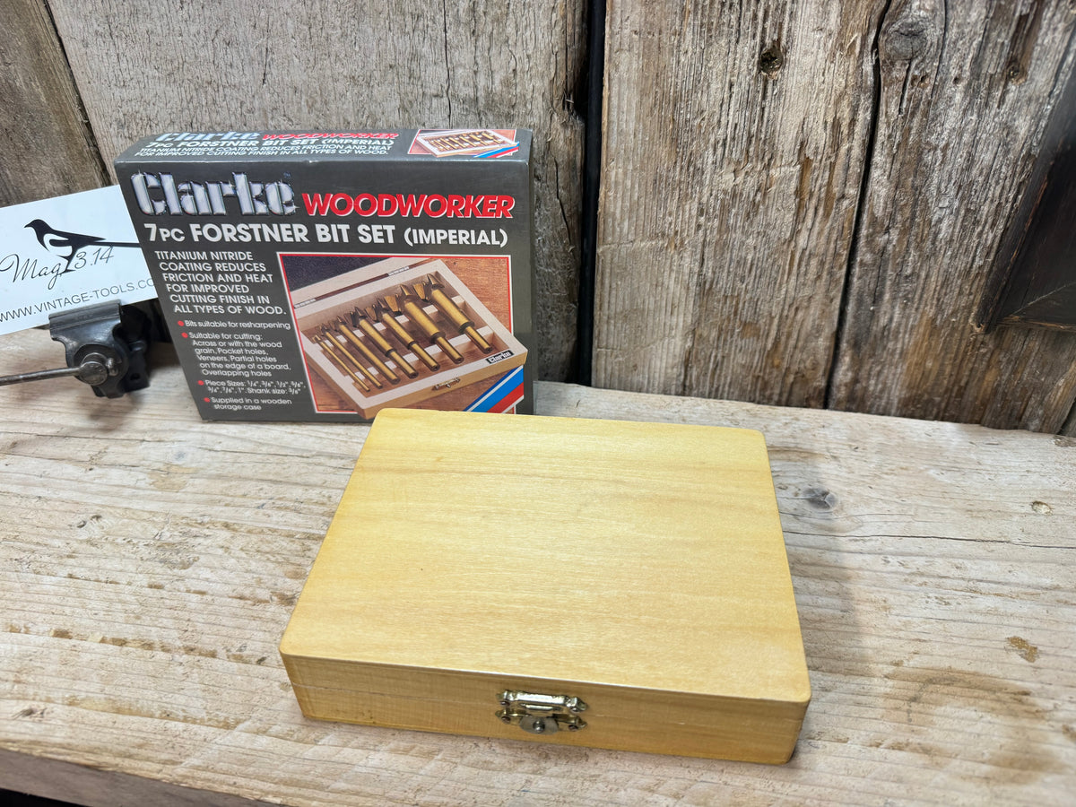 Clarke 7pc Forstner Bit Set (Imperial)