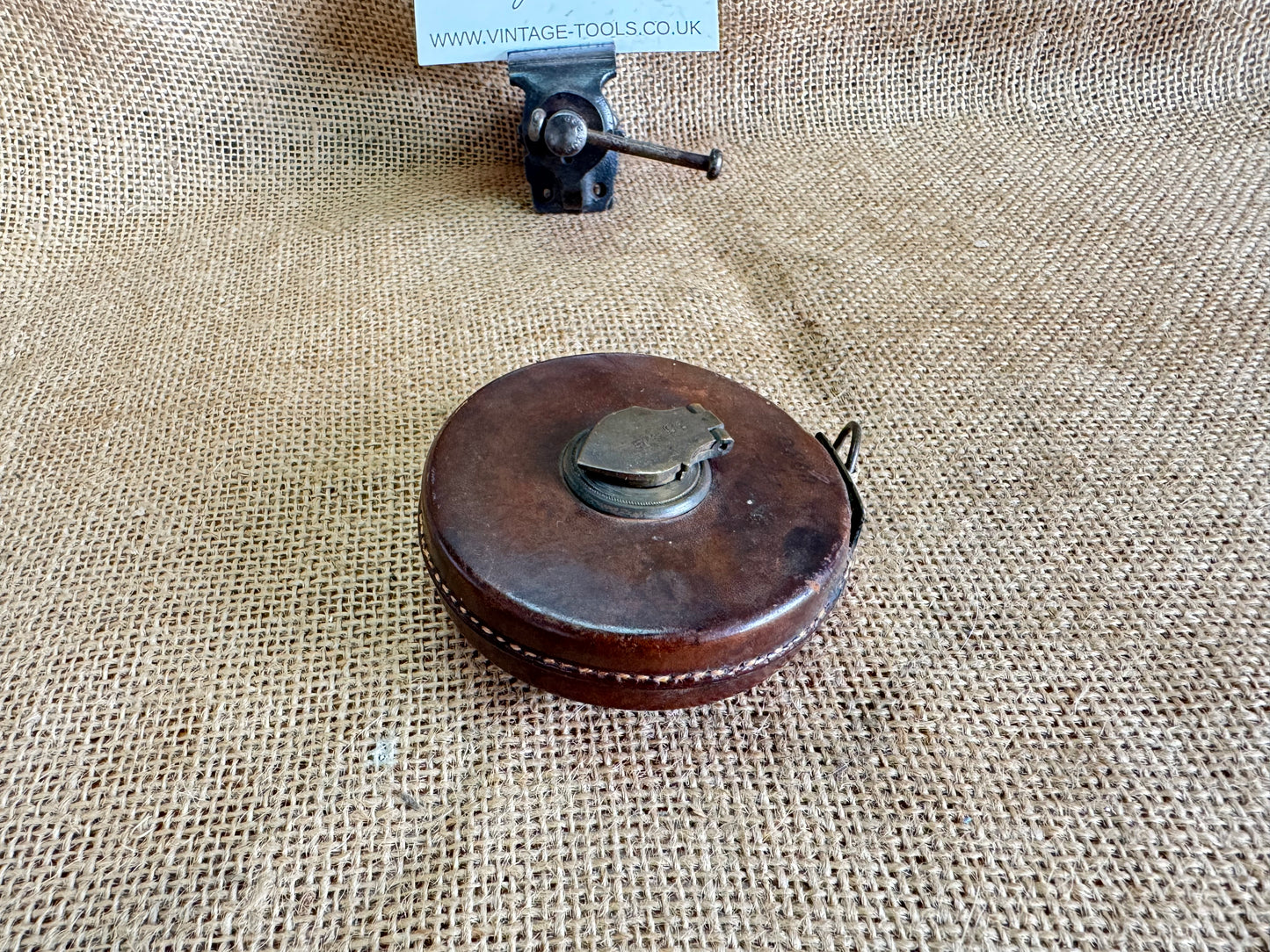 33ft Leather Cased Measuring Tape