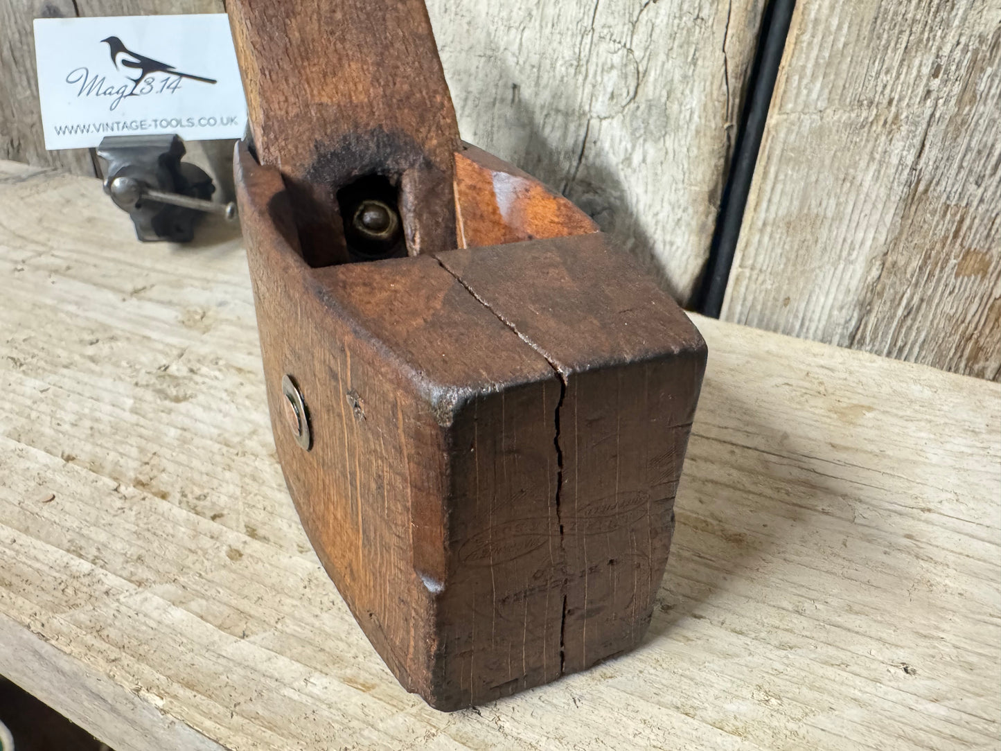 W Marples Hibernia 8" Beechwood Coffin Plane