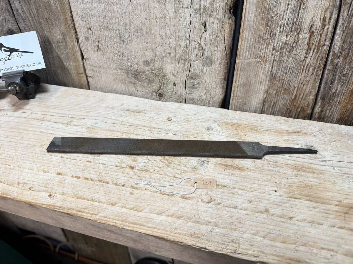 Nicholson 10" Flat Smooth Cut Metal File