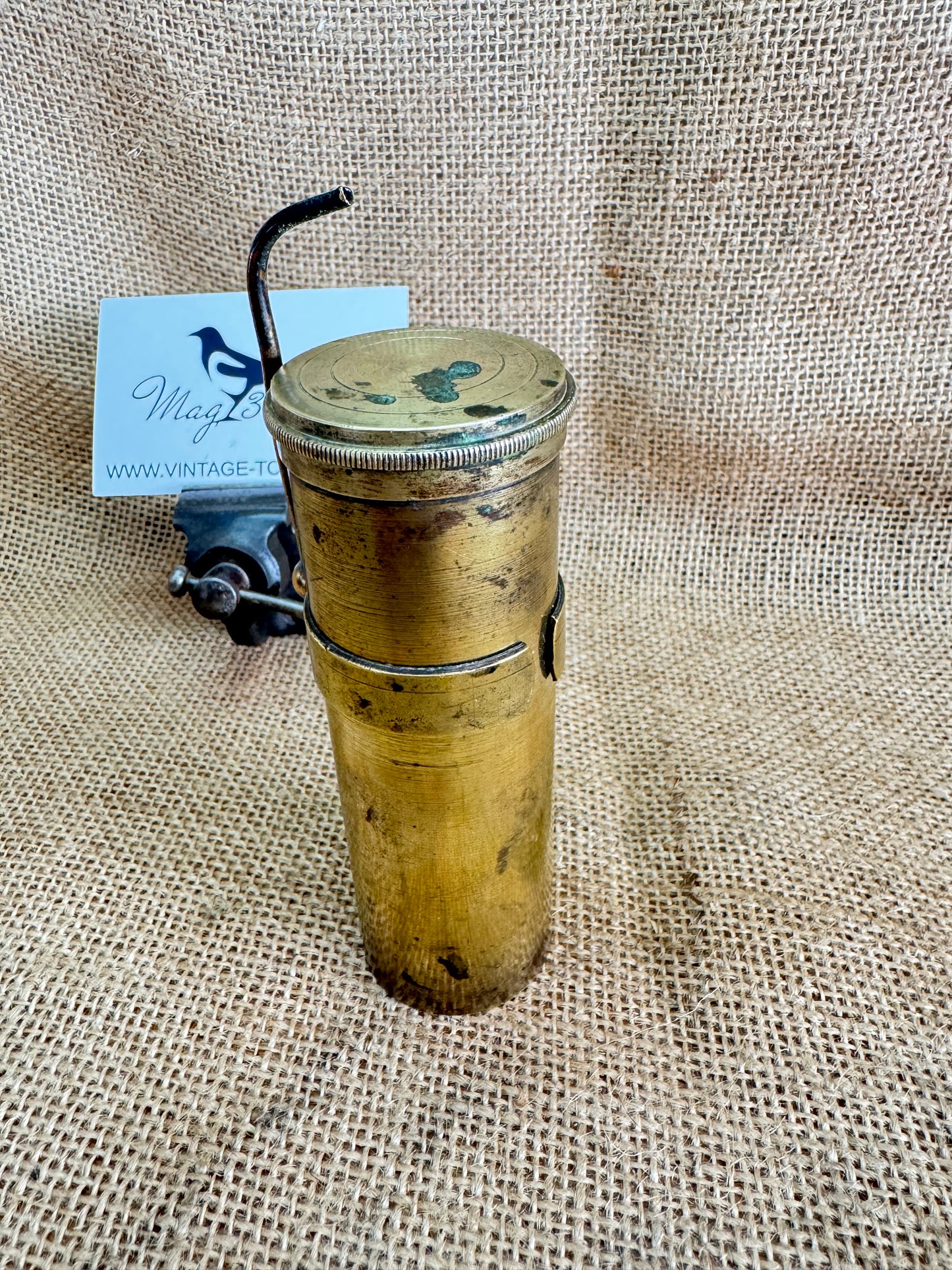 Moore & Wright Jewellers Brass Blow Lamp