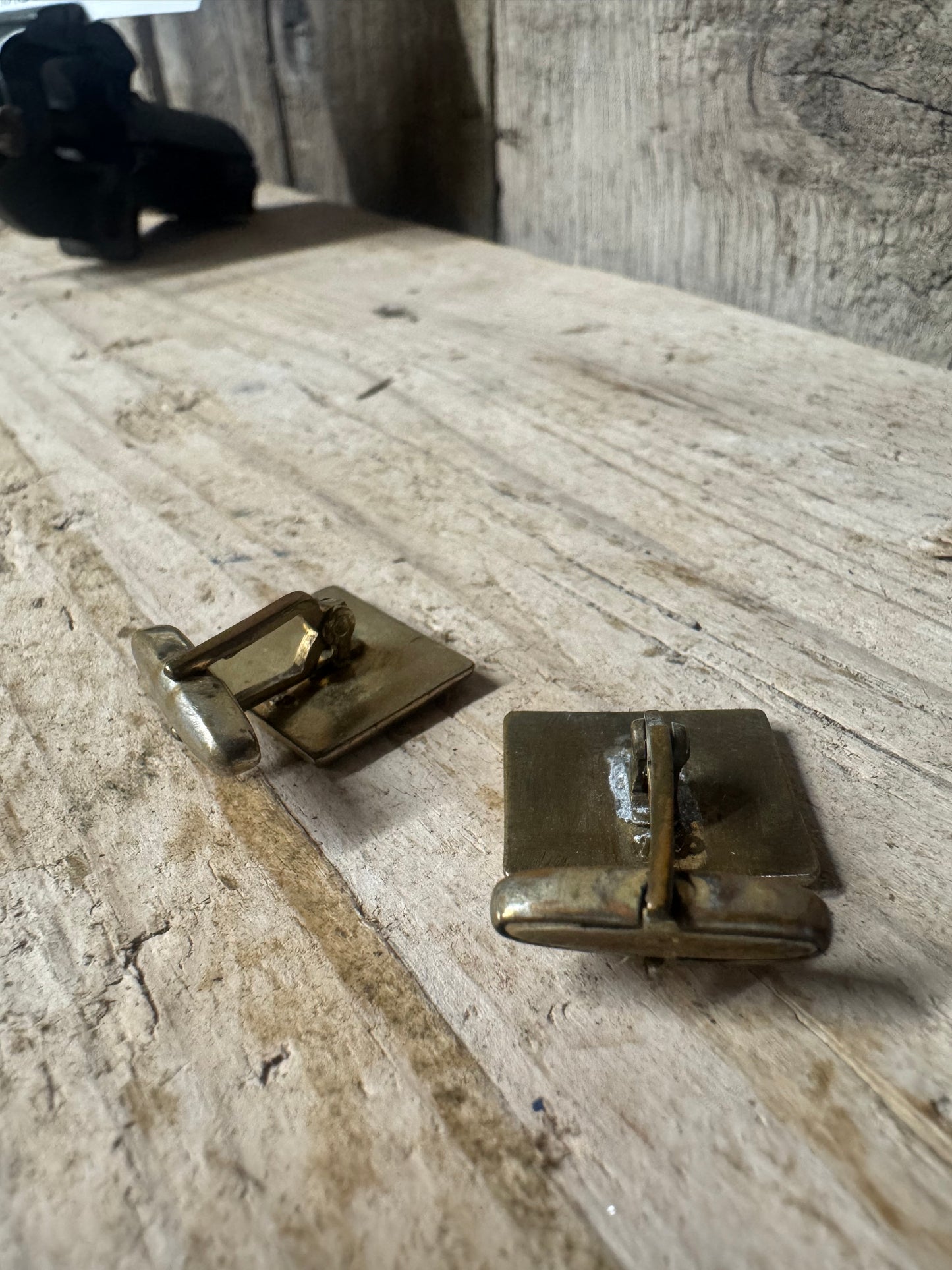 Black & White Vintage Car Cufflinks