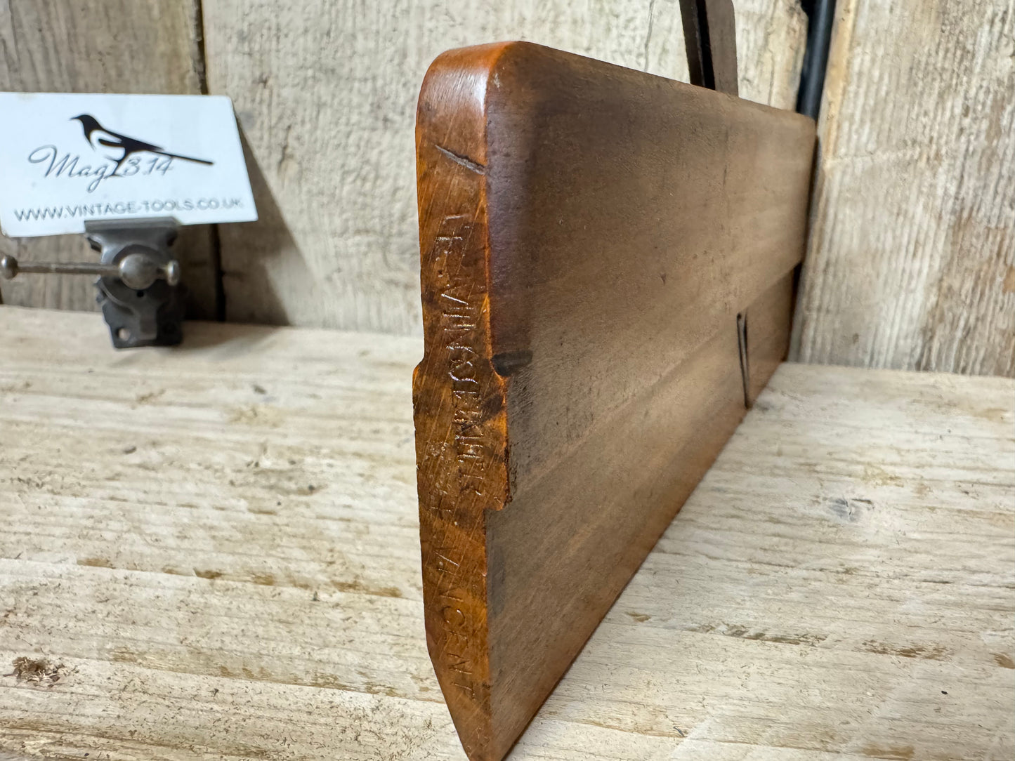 Beechwood Round Moulding Plane 1/8"
