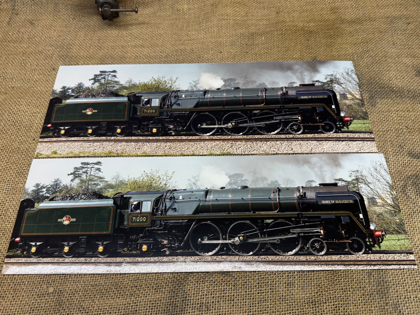 2 x Duke of Gloucester 71000 Photo Prints