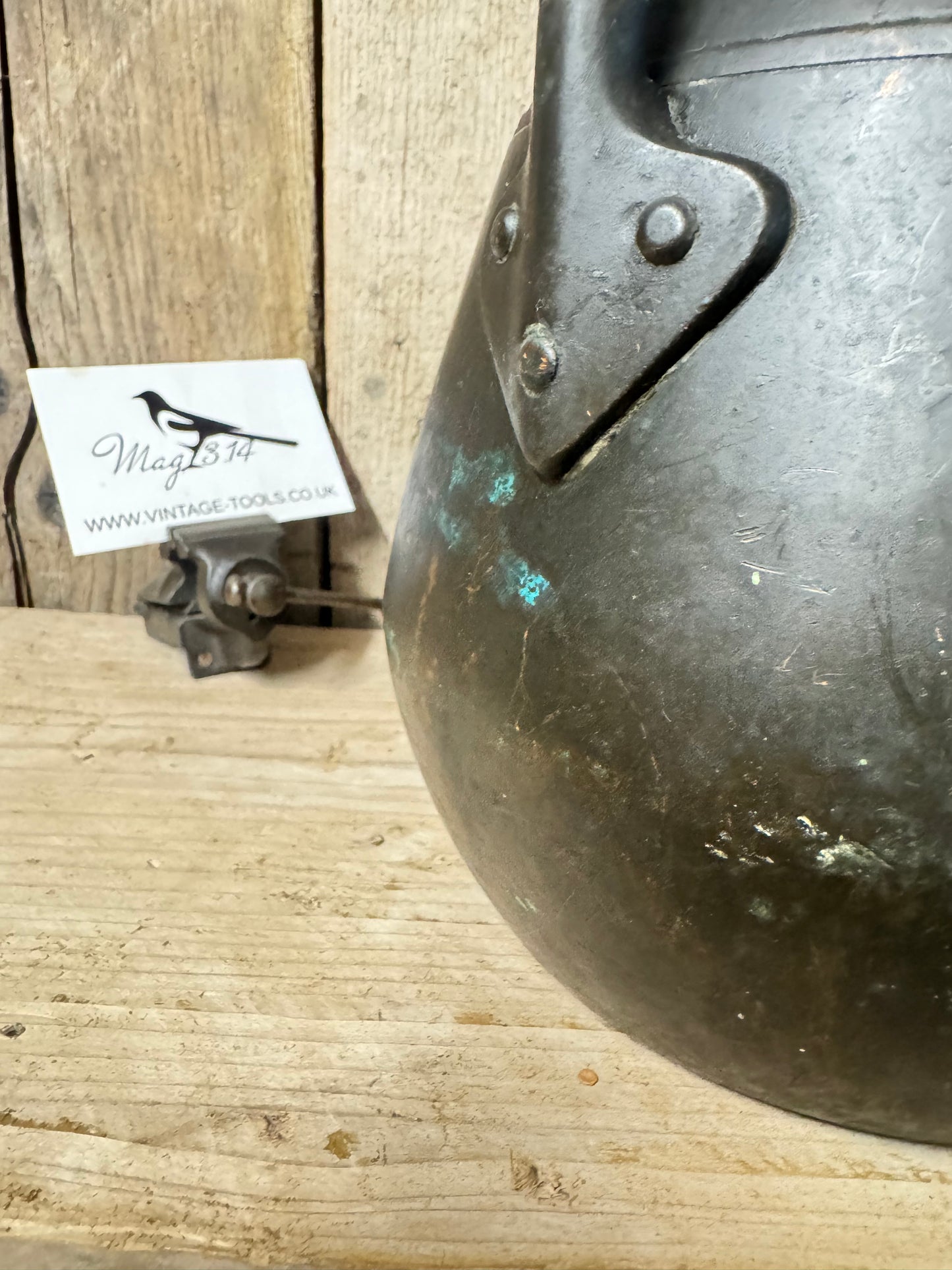 Antique Copper Glue Pot