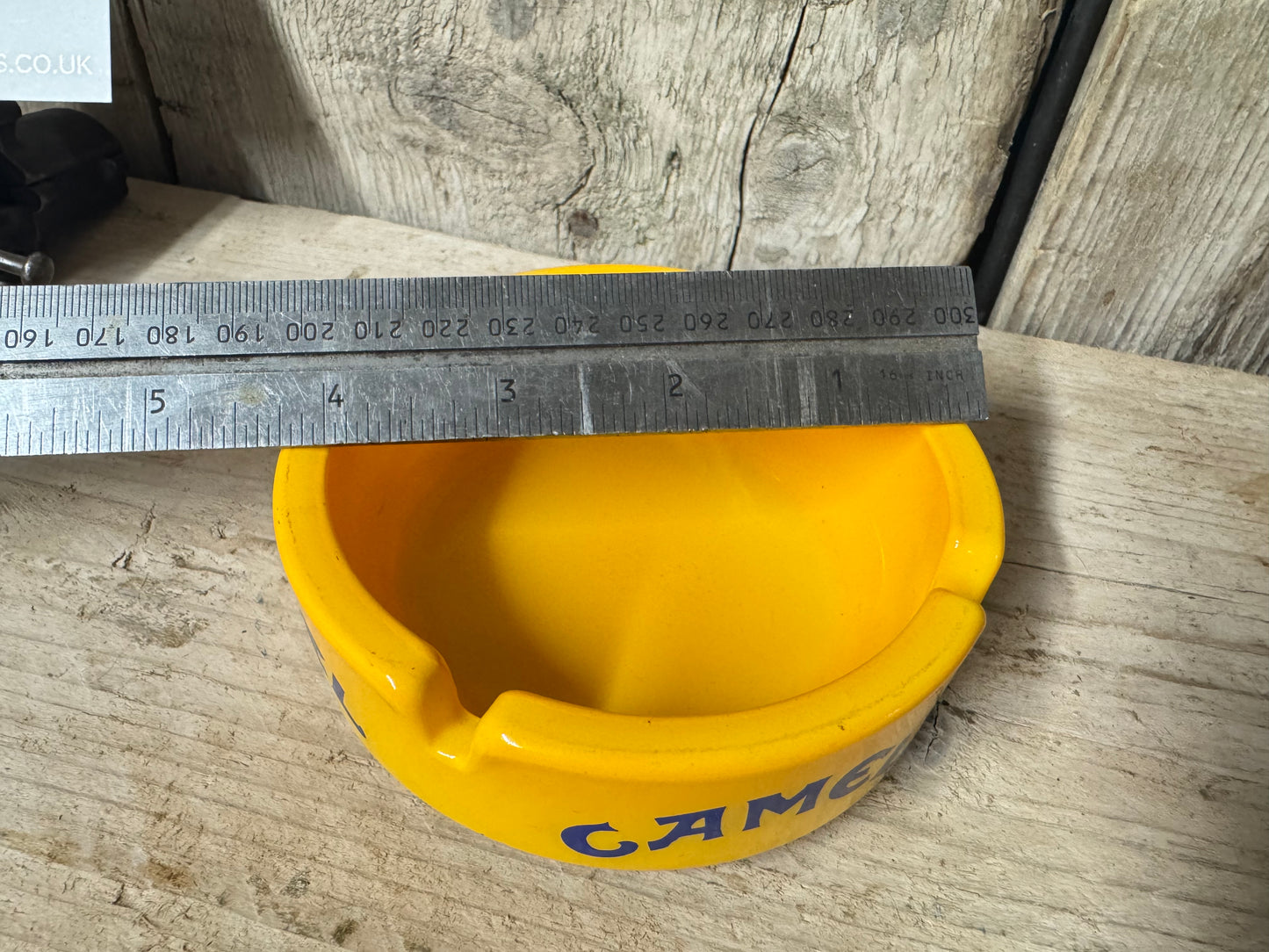 Vintage Camel Yellow Ashtray