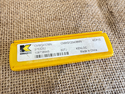 Kennametal CNMG432MN Carbide Inserts x 3