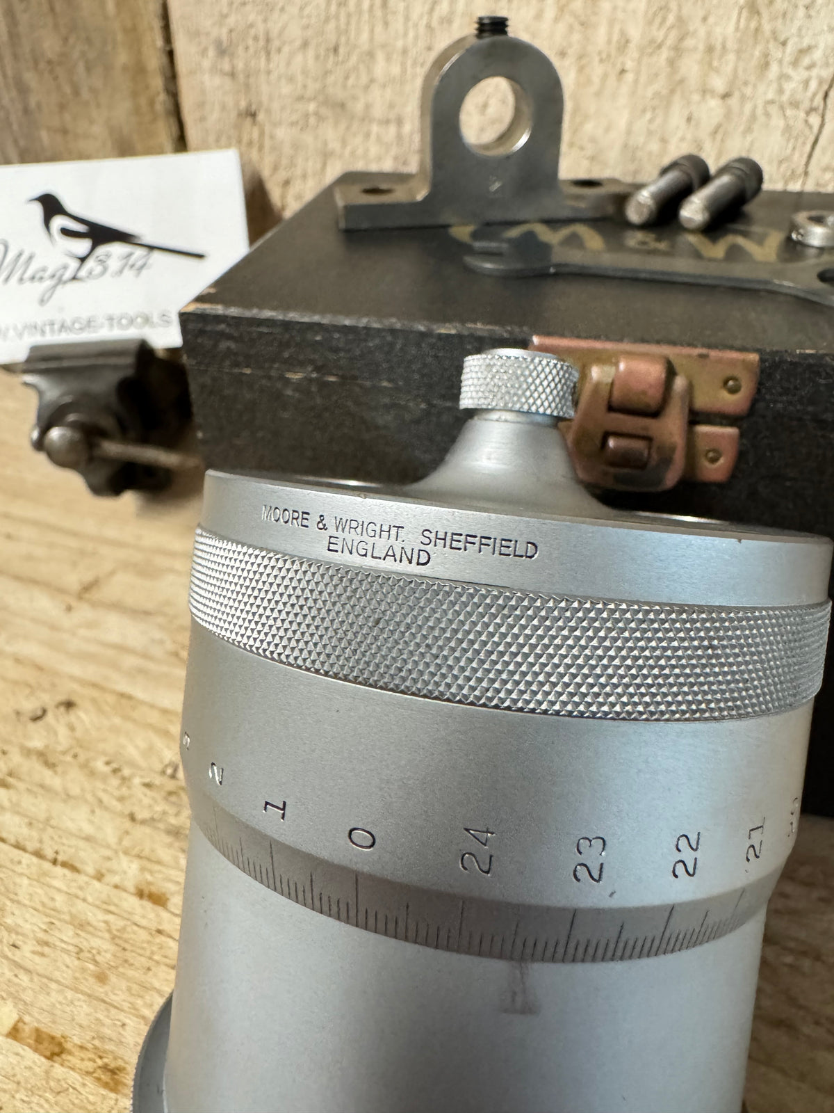 Moore & Wright No 480 Large Micrometer Head 0-1"