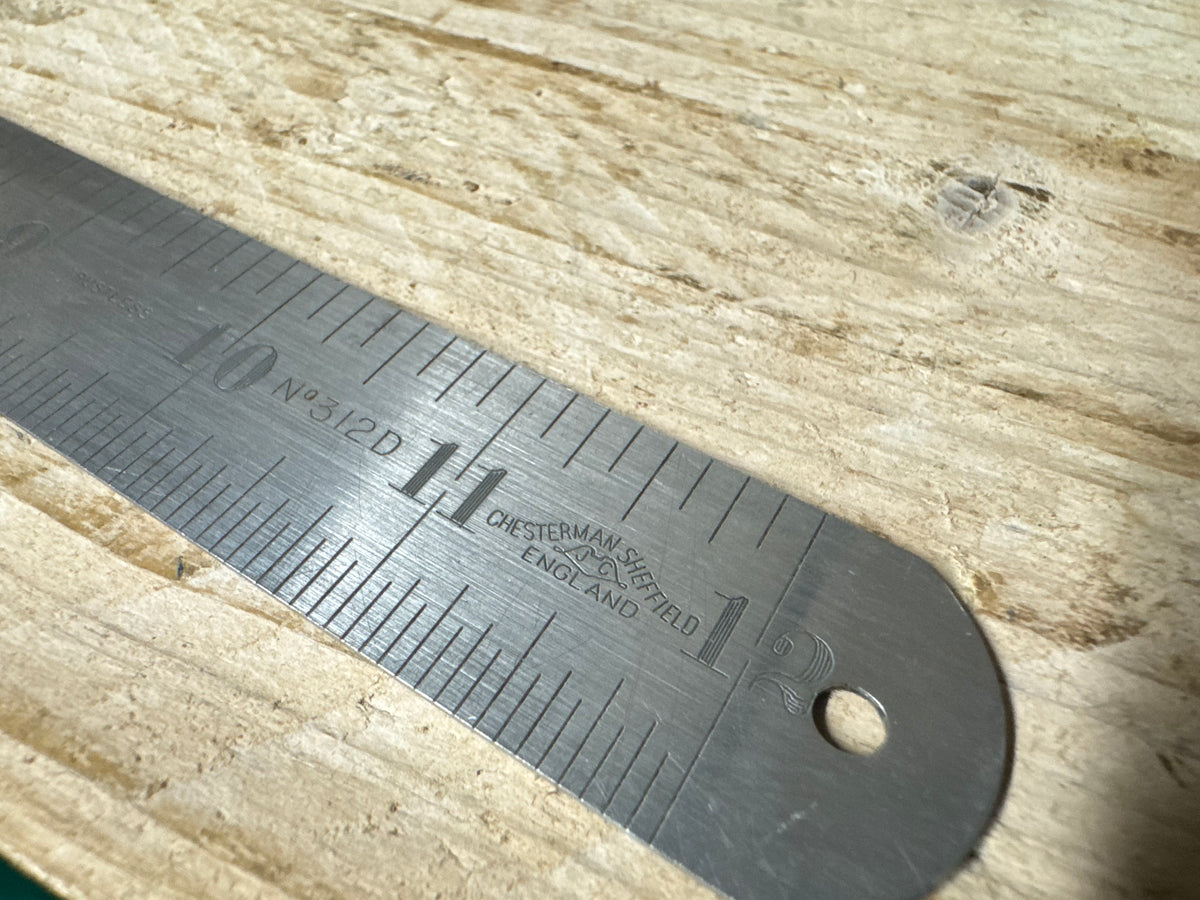 Chesterman No 312D 12" Rule