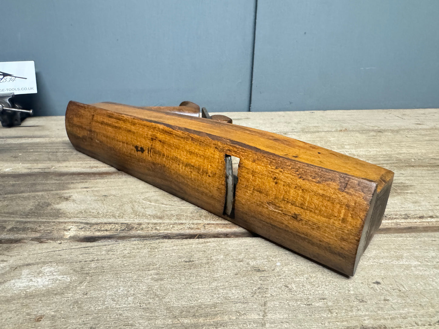 12" Patternmakers Beech Rounding Plane with 6 Interchangeable Soles