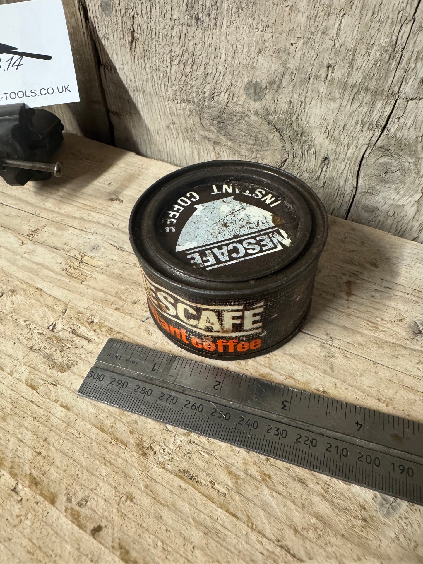 Vintage Nescafe Instant Coffee 1oz Tin