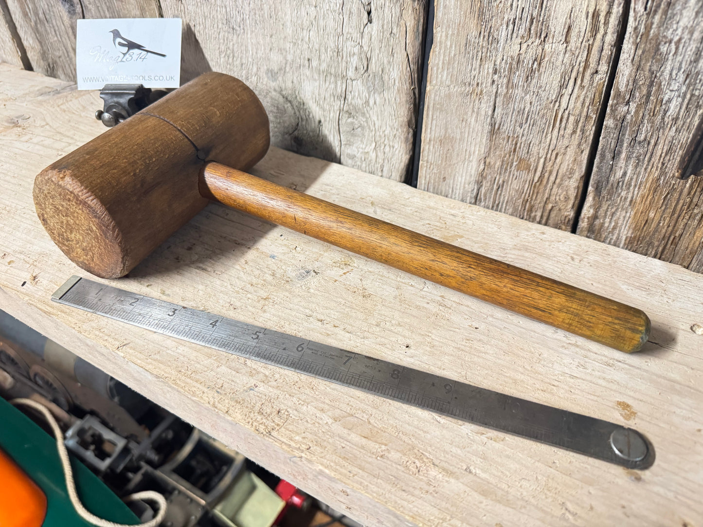 18oz Vintage Beech Mallet