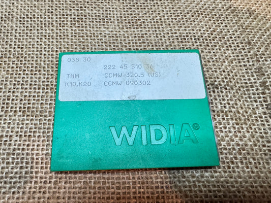 Widia THM CCMW 090302 Carbide Inserts x 8