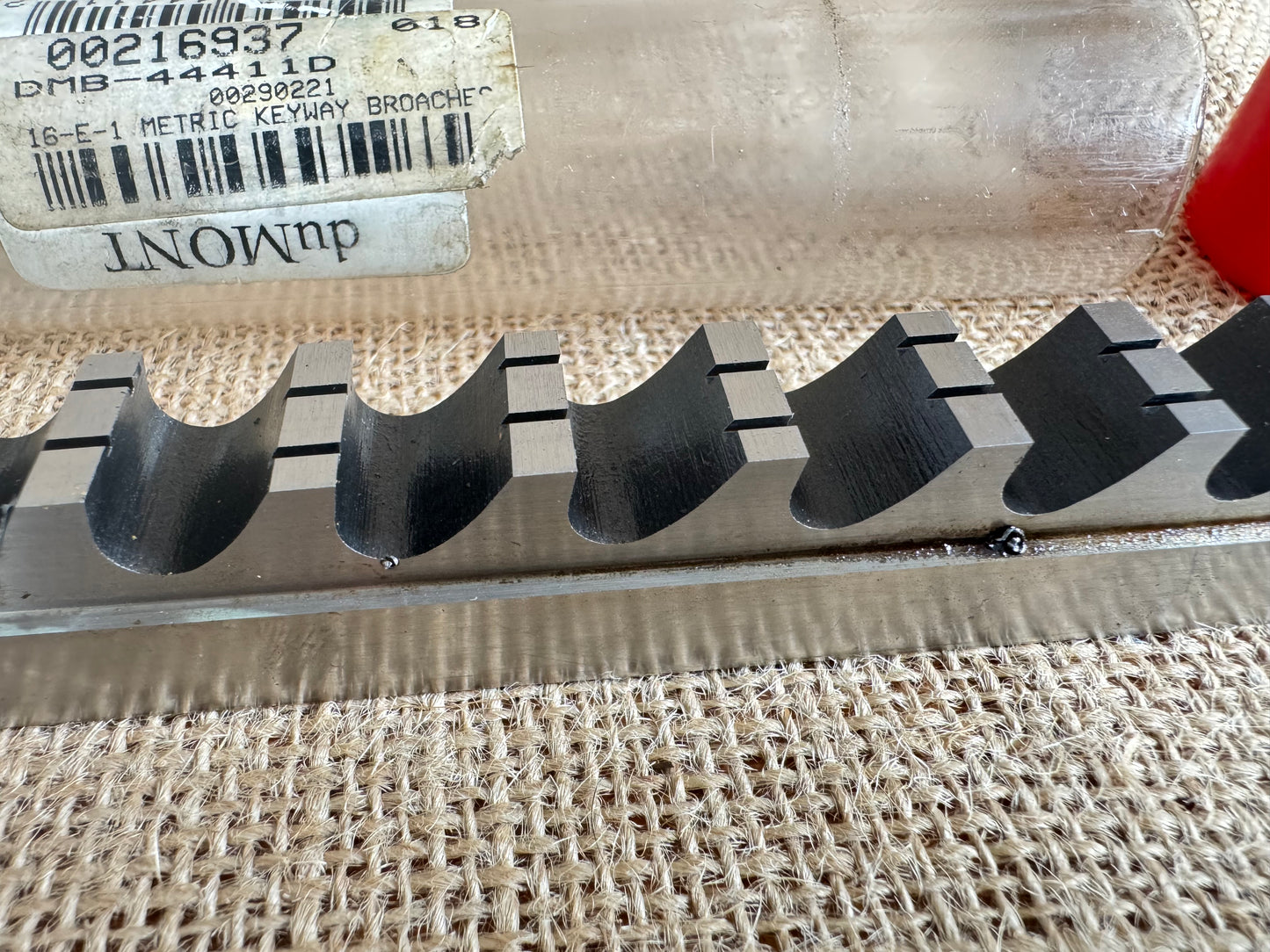 duMont DMB-44411D 16-E-1 Metric Keyway Broach