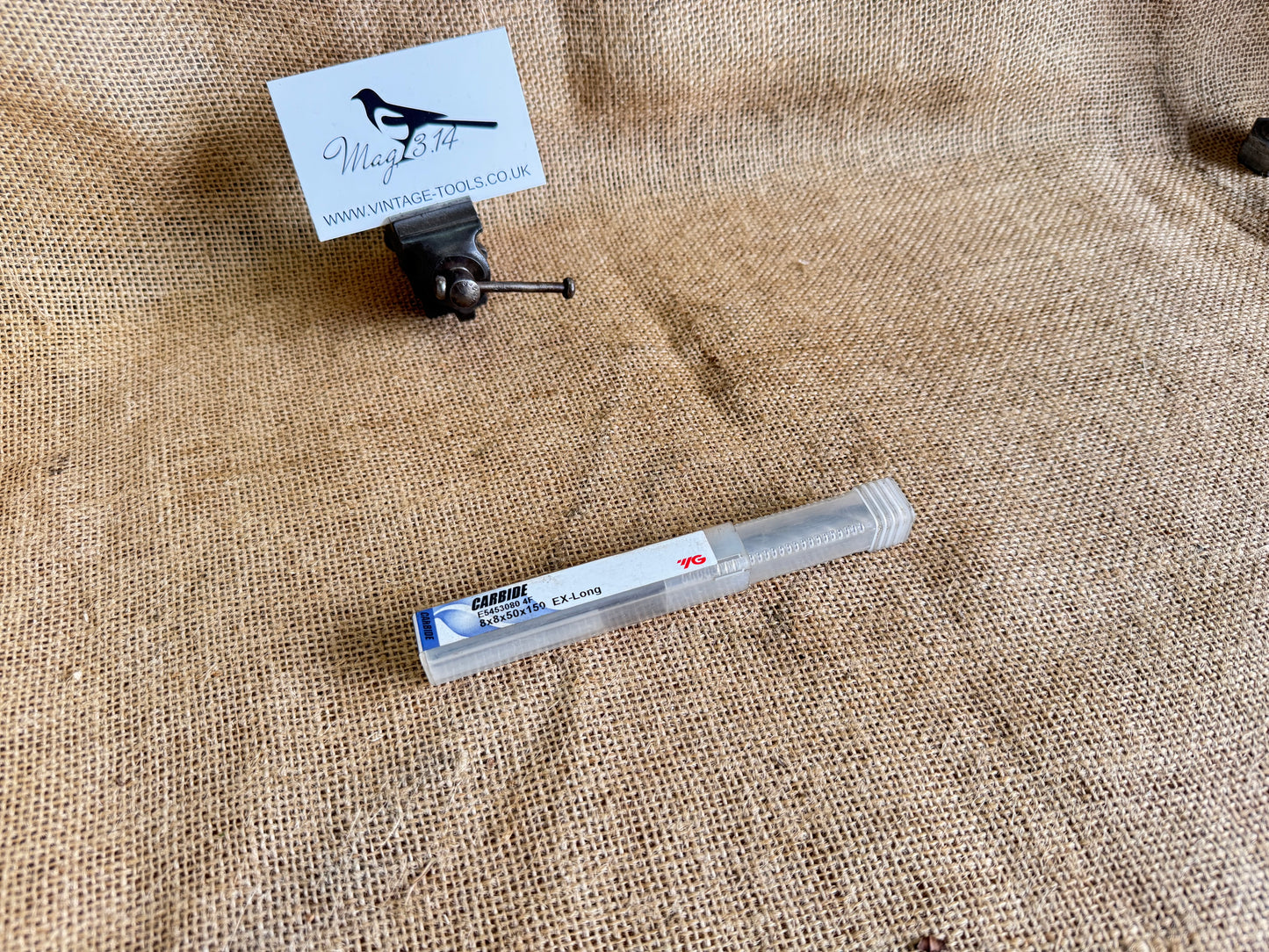 YG-1 E5453080-1 8mm Carbide 4F Extra Long Mill