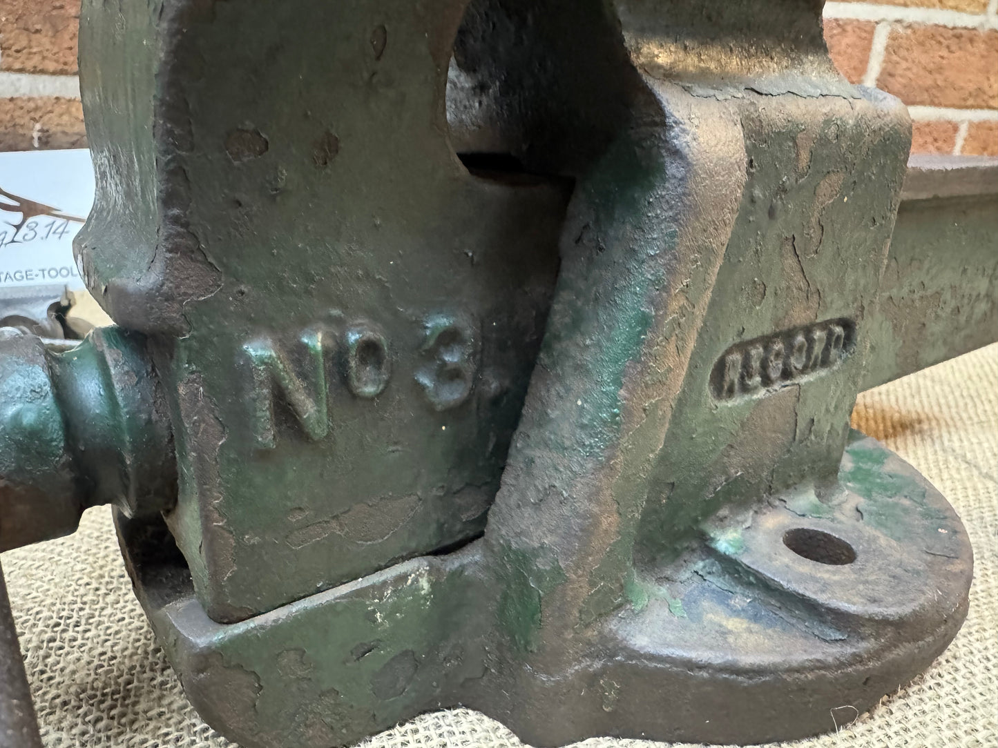 Record No 3 Engineers Bench Vice