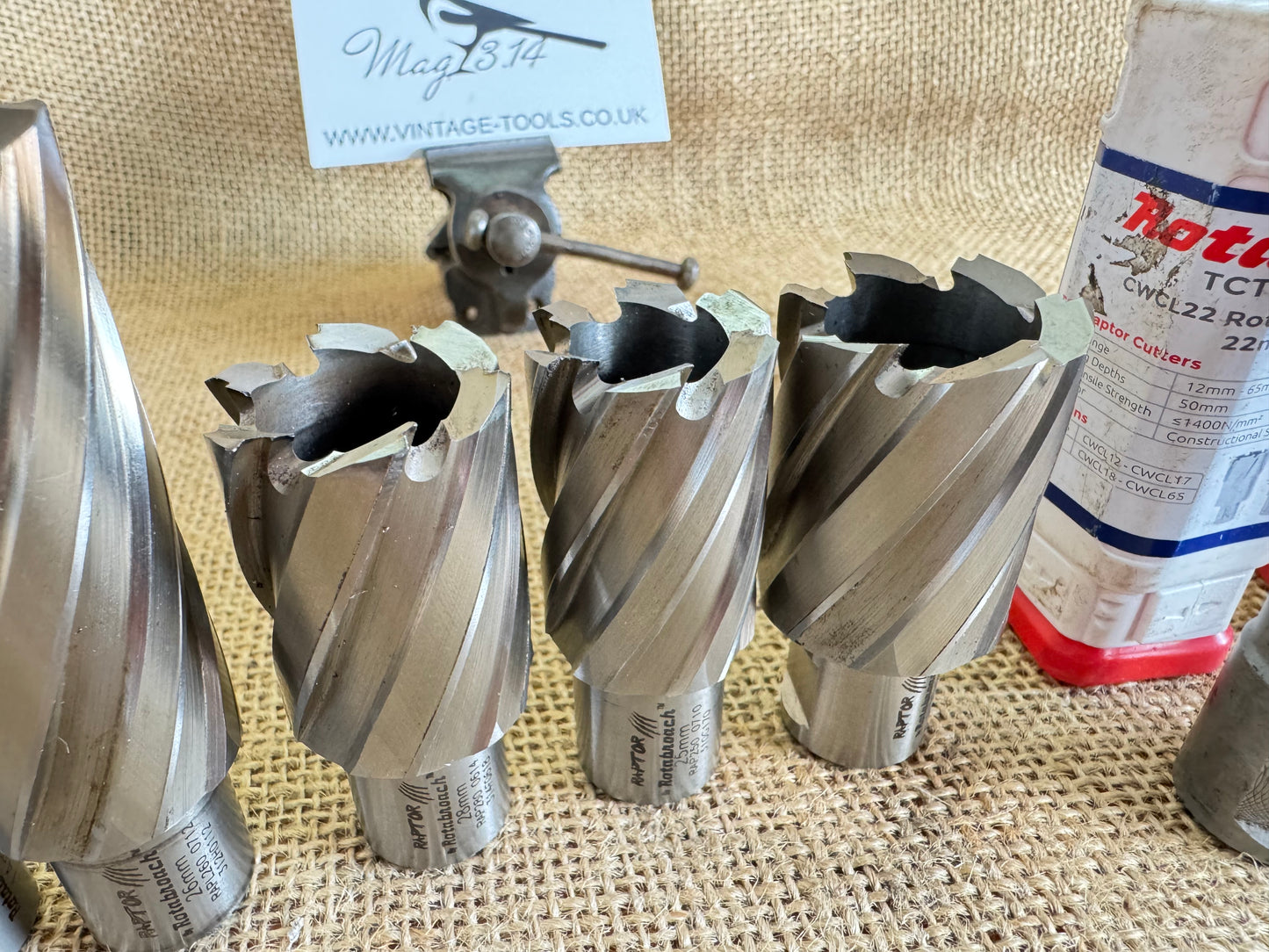9 x Rotabroach Metric Cutters