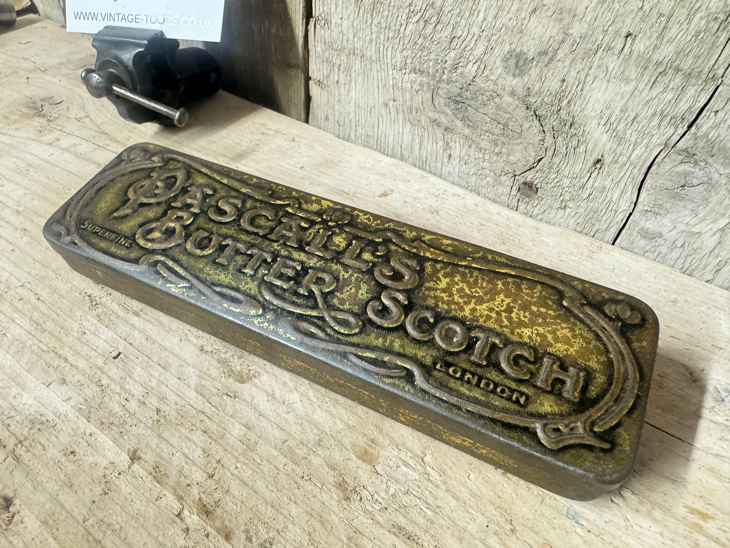 Vintage Pascall's Butter Scotch Tin