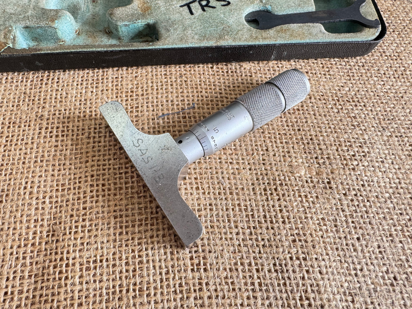 Moore & Wright Depth Gauge Micrometer 0-3”