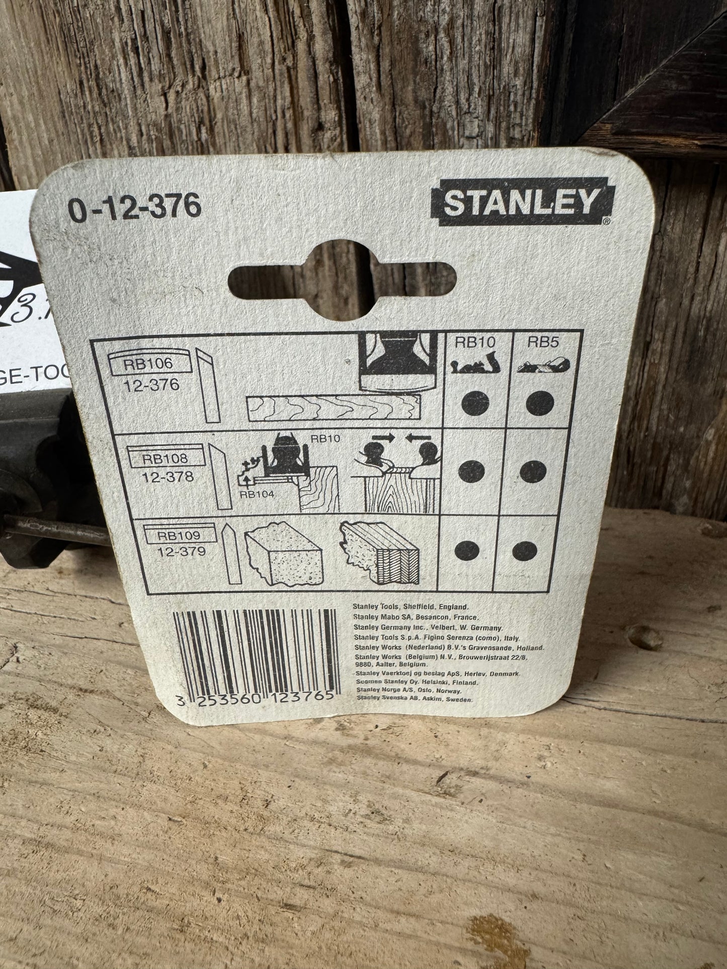 Stanley RB109 Blades for RB10 or RB5 Plane