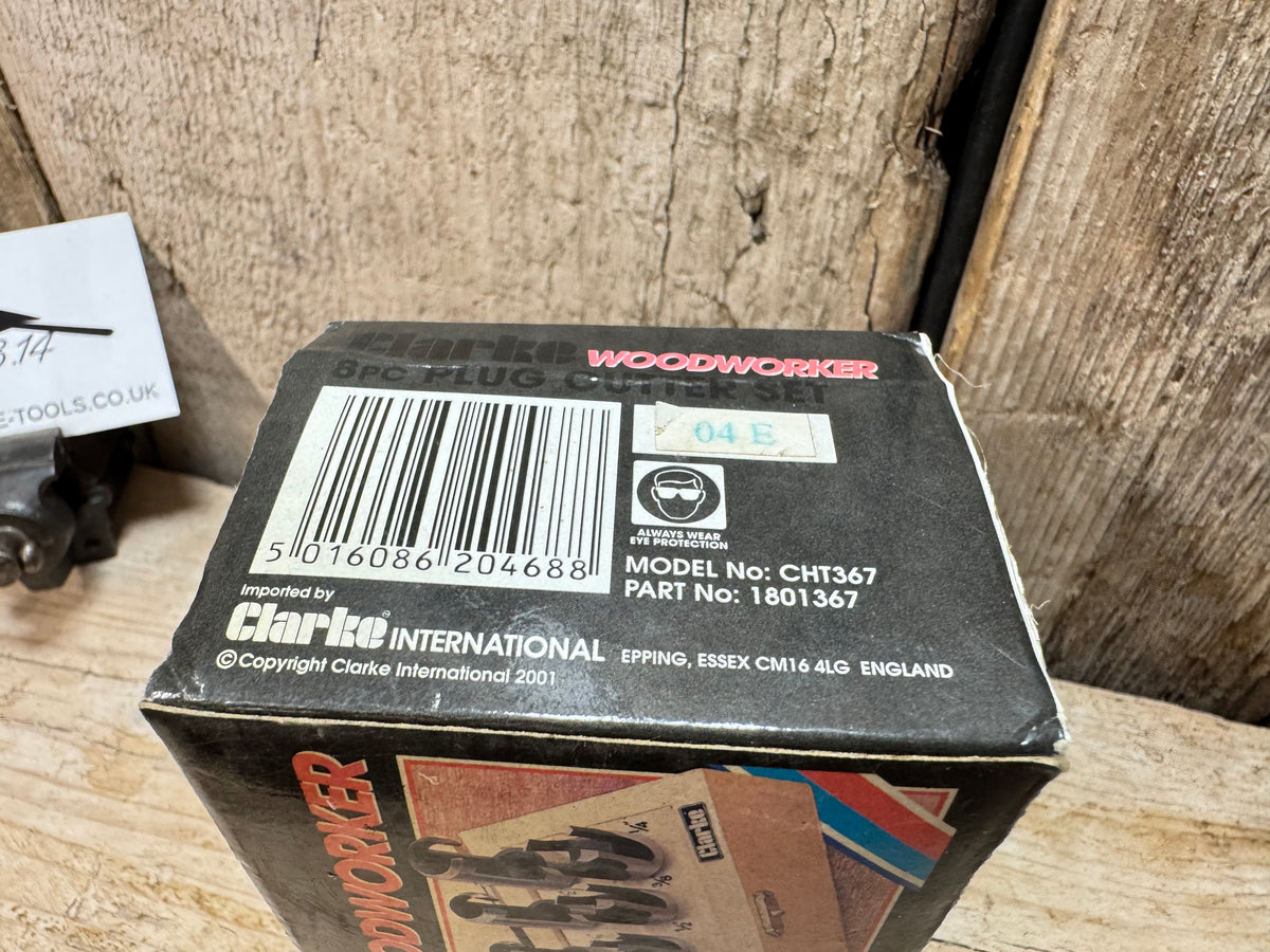 Clarke Woodworker 8pc Plug Cutter Set
