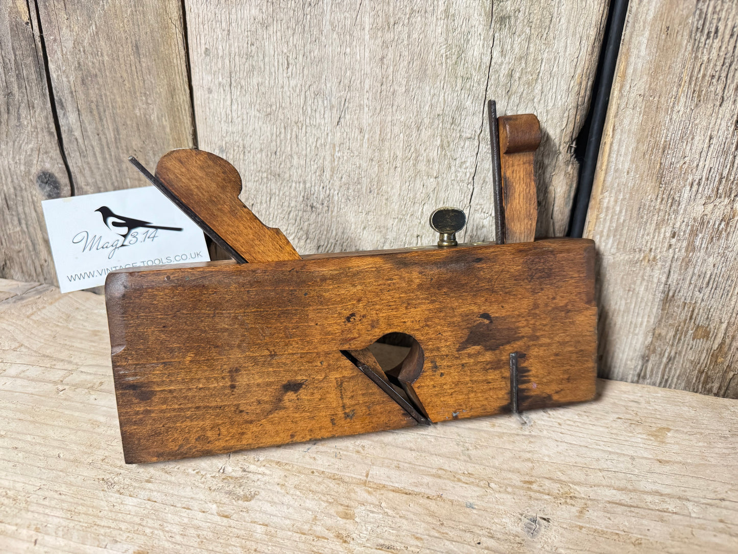A Mathieson Twin Iron 5/8 Moulding Plane