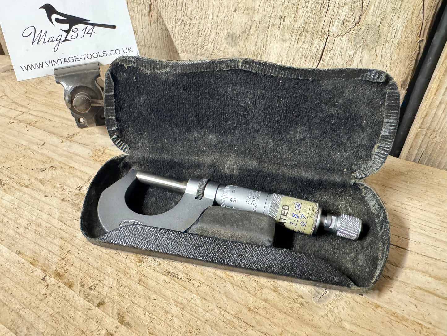 Moore & Wright No 961M 0-25mm Micrometer