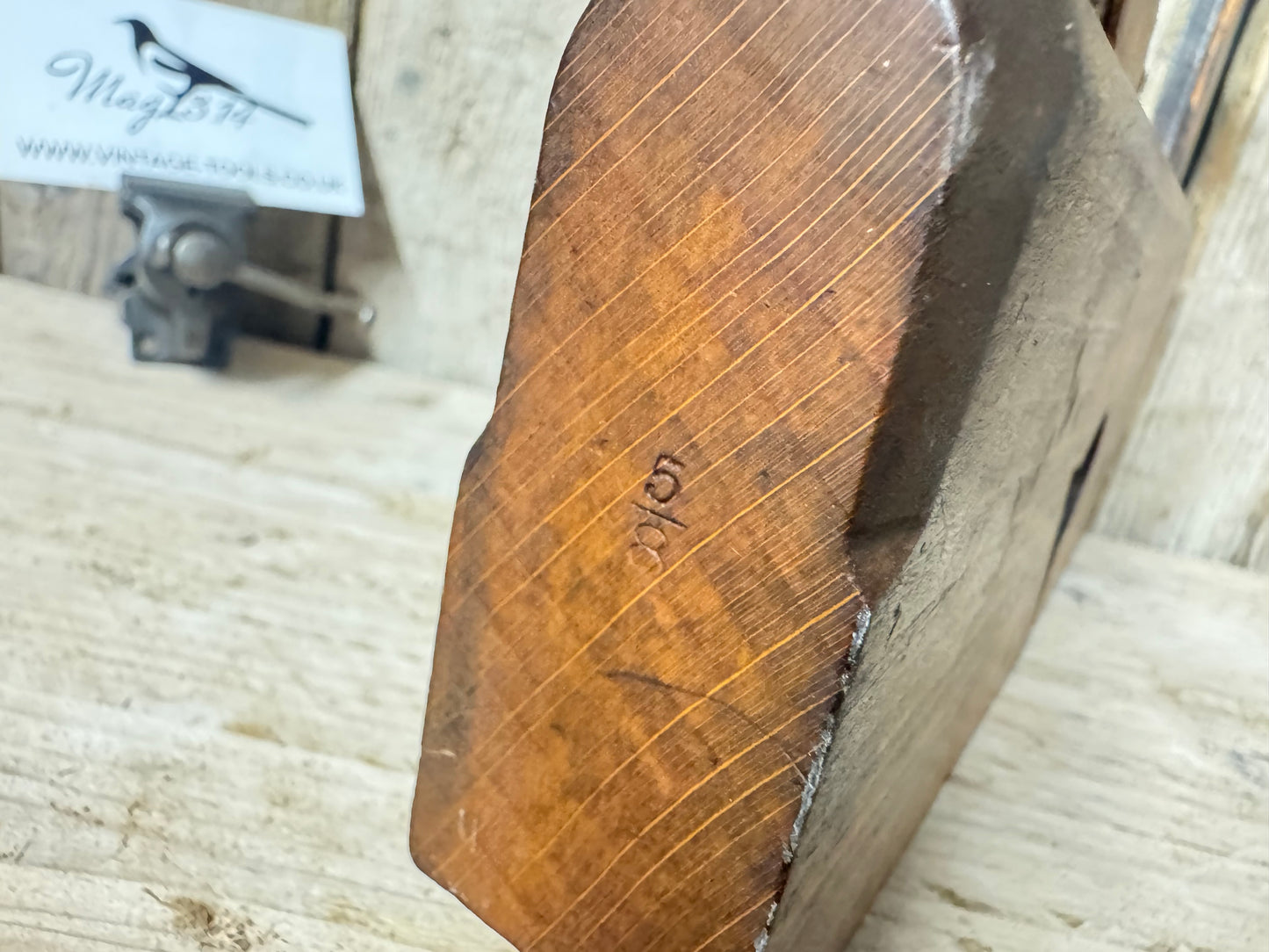 A Mathieson Twin Iron 5/8 Moulding Plane