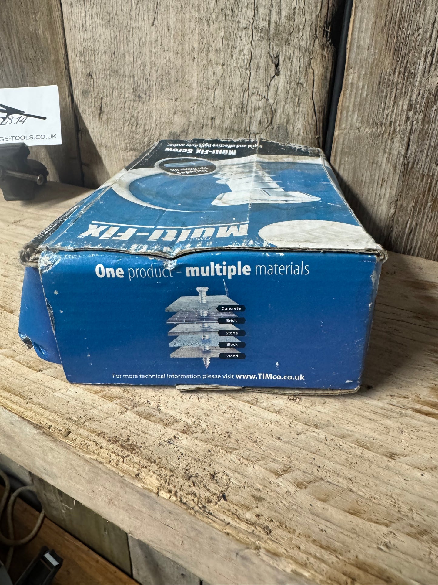 TIMCo Multi Fix 7.5 x 120 Concrete Screws box of 100