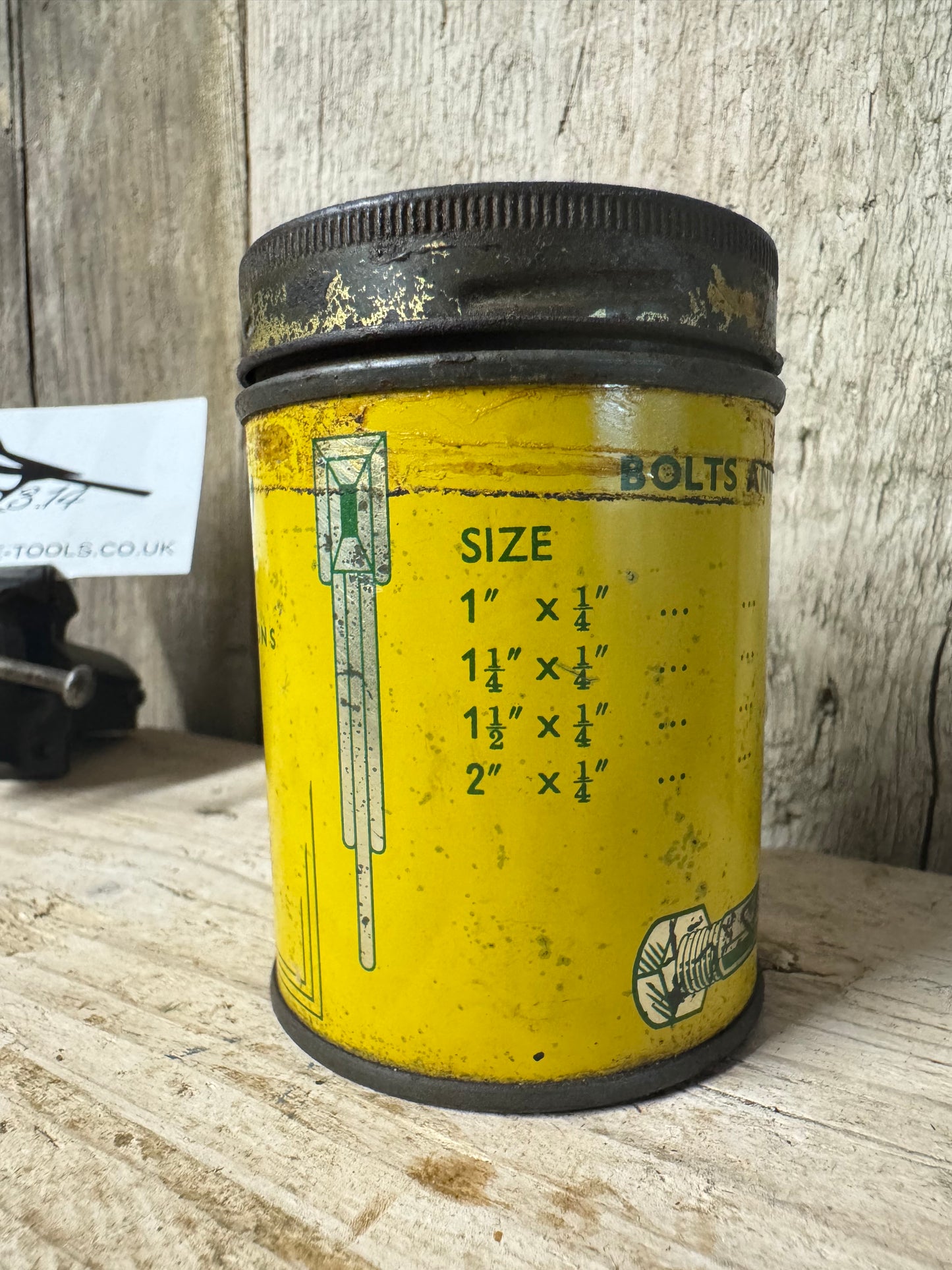 Tewel Automobile Productions Bolts & Nuts Tin