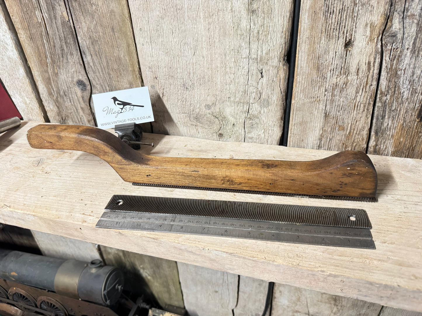 Wooden Handle 12” Auto Body File / Rasps