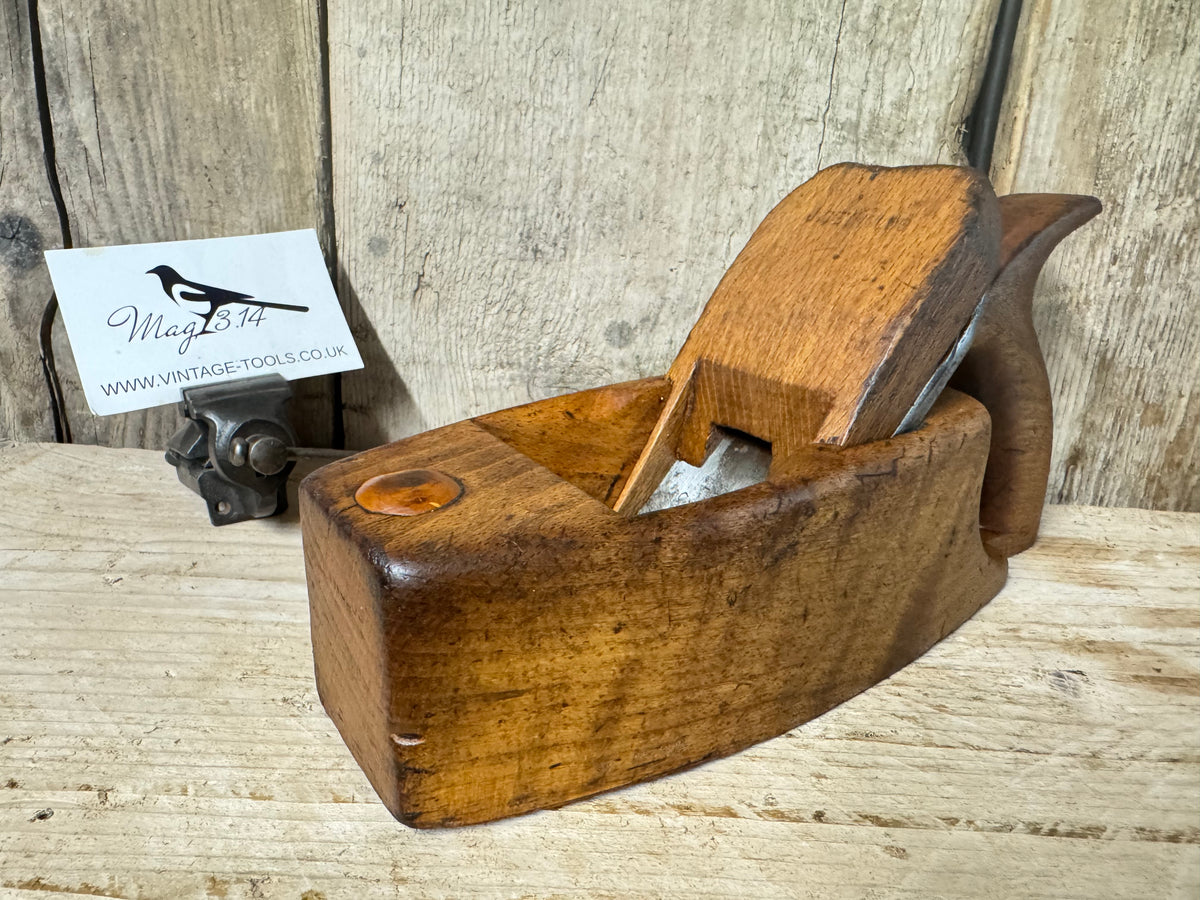 8" Beechwood Handled Coffin Plane