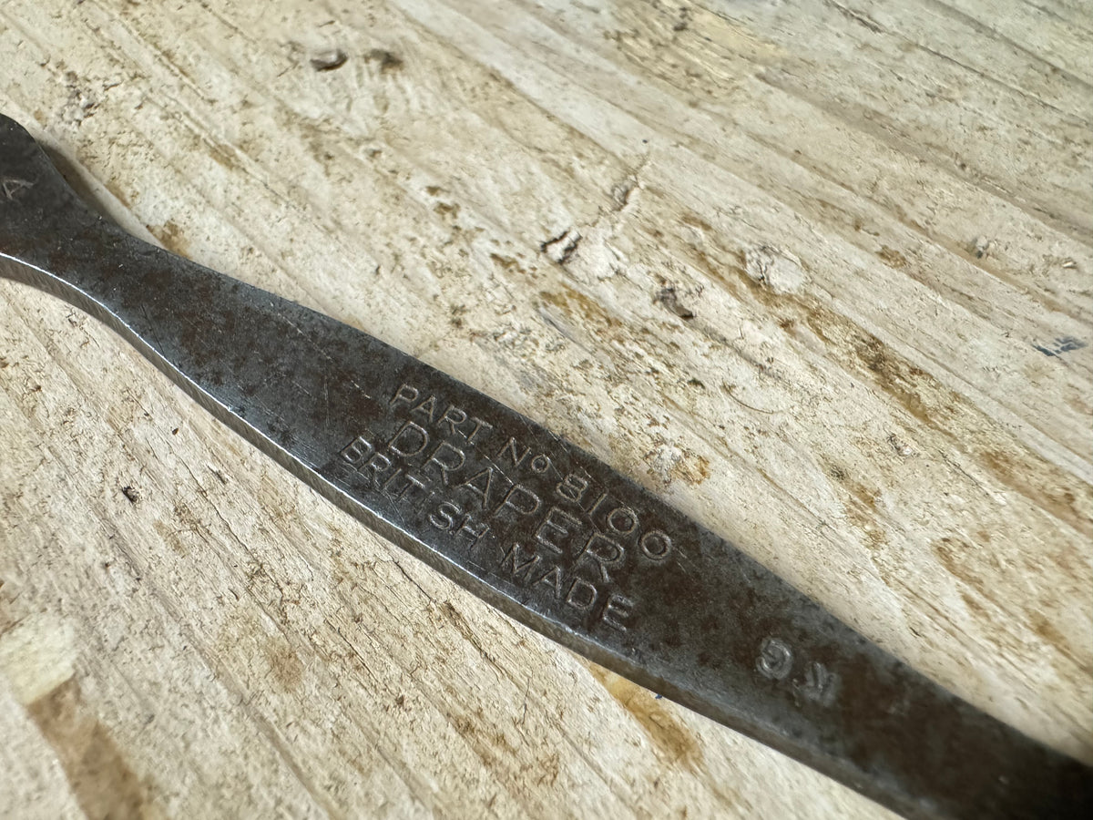 Draper No 8100 4BA & 6BA Pressed Steel Spanner