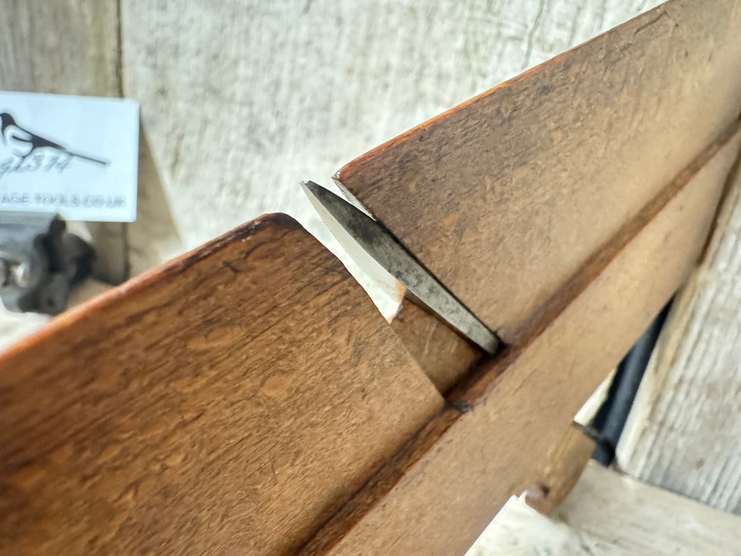Thomas Bradburn & Son Beechwood Side Rabbet Moulding Plane