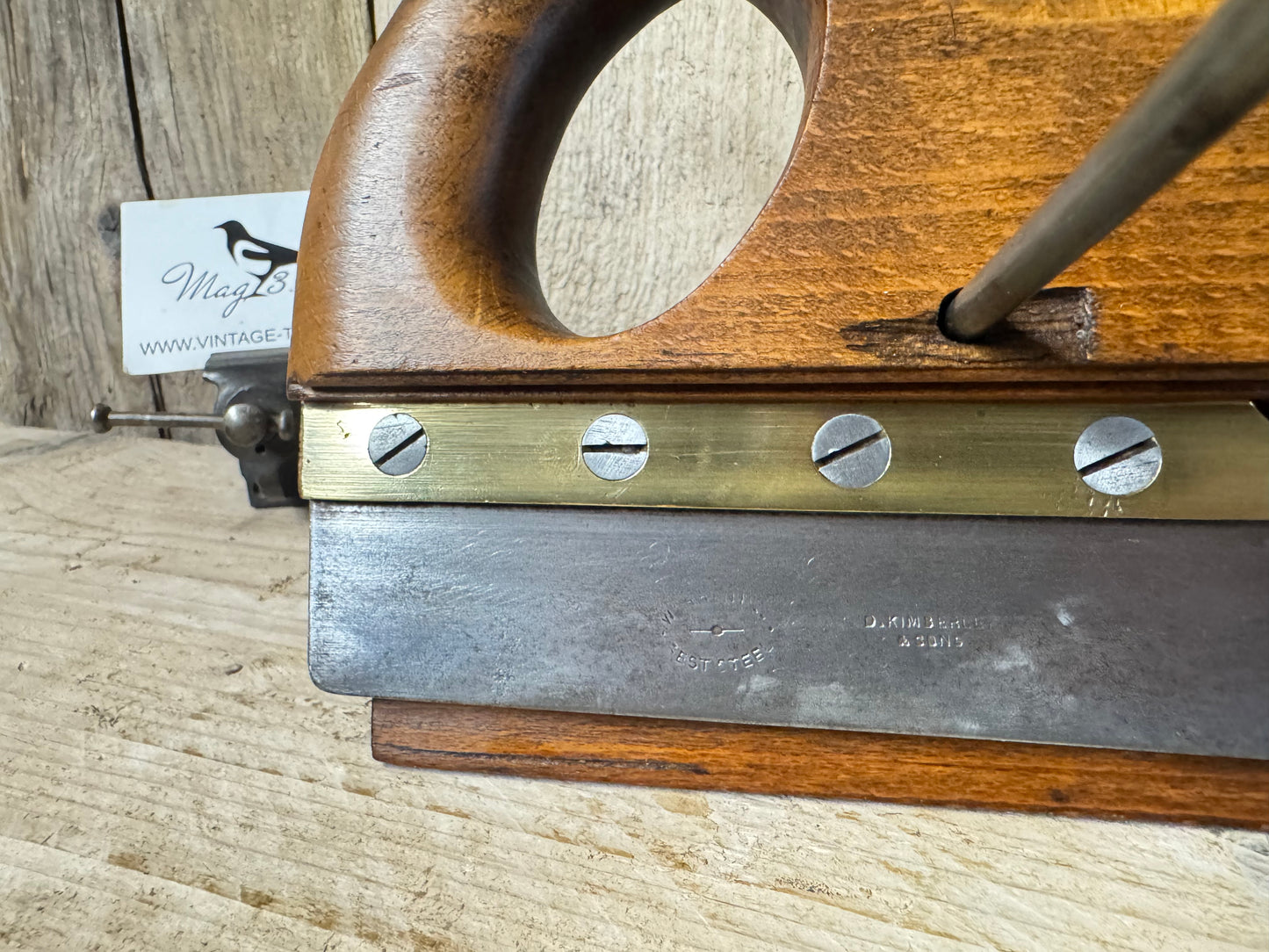 D Kimberley & Sons Patent 2848 Plough Plane