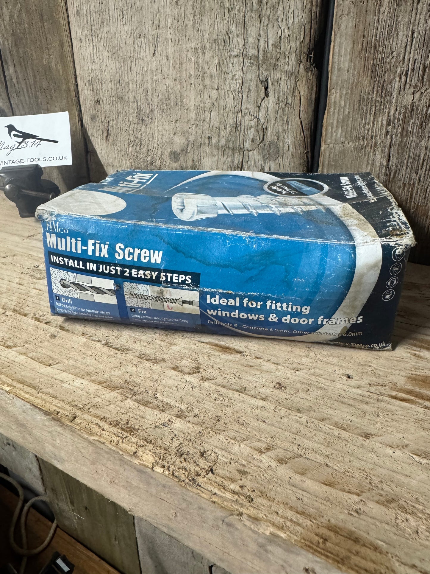 TIMCo Multi Fix 7.5 x 120 Concrete Screws box of 100