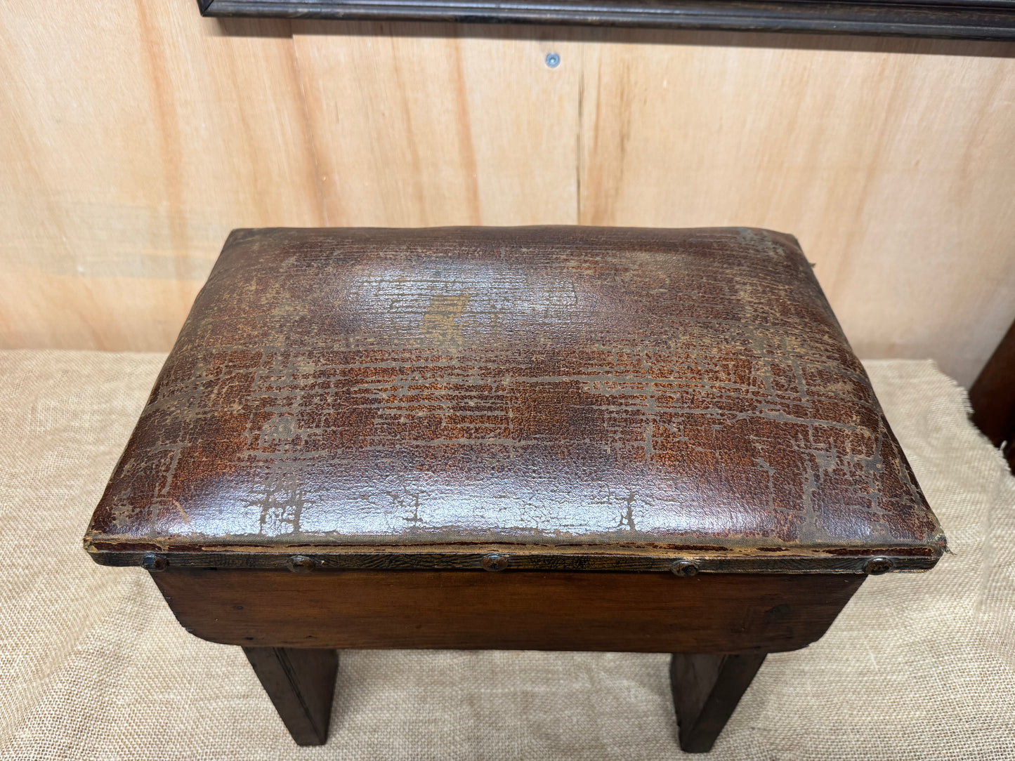 Antique Footstool / Fireside Stool / Bible Box / Childs Stool