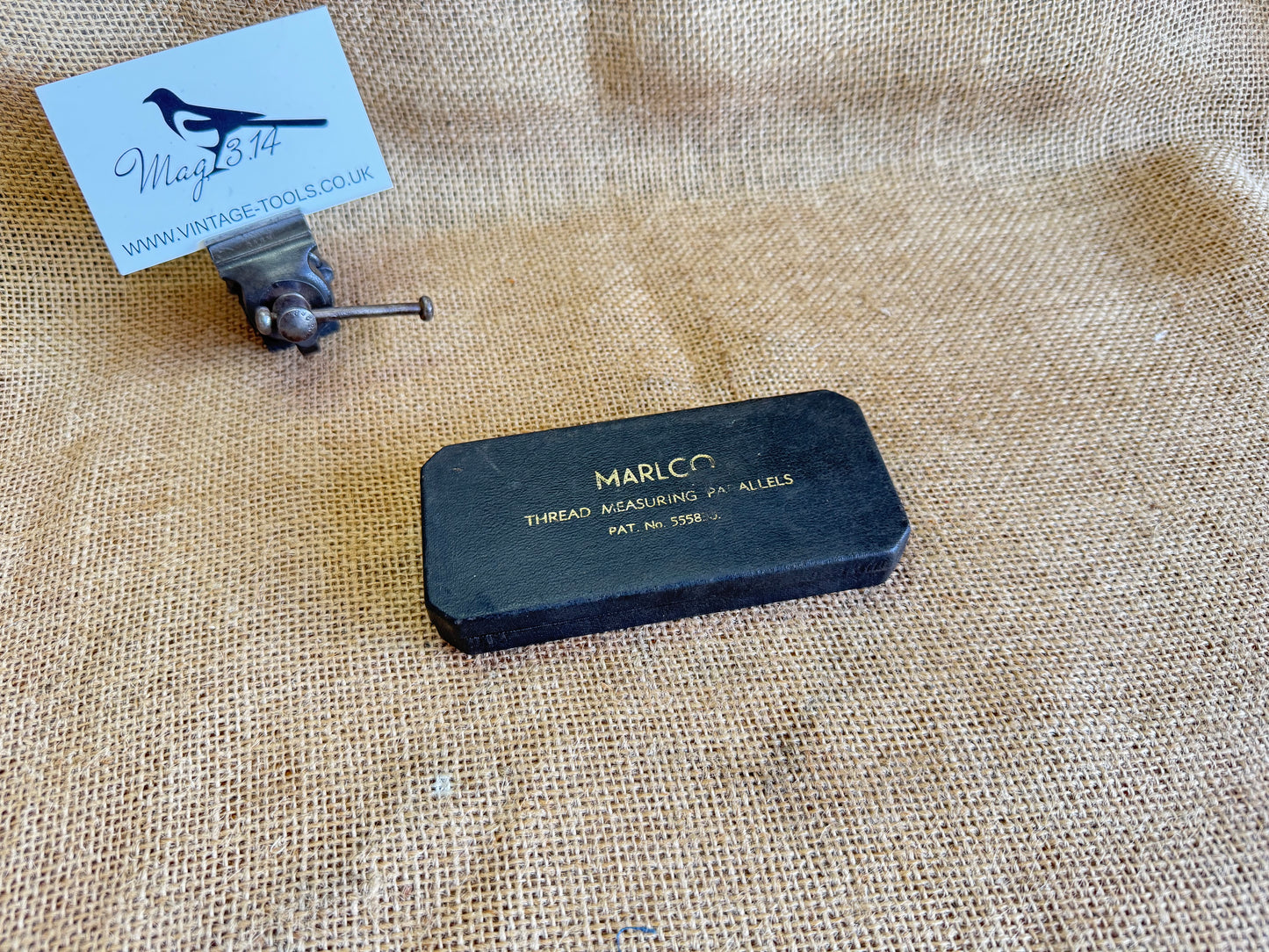 Marlco Whitworth Thread Measuring Parallels