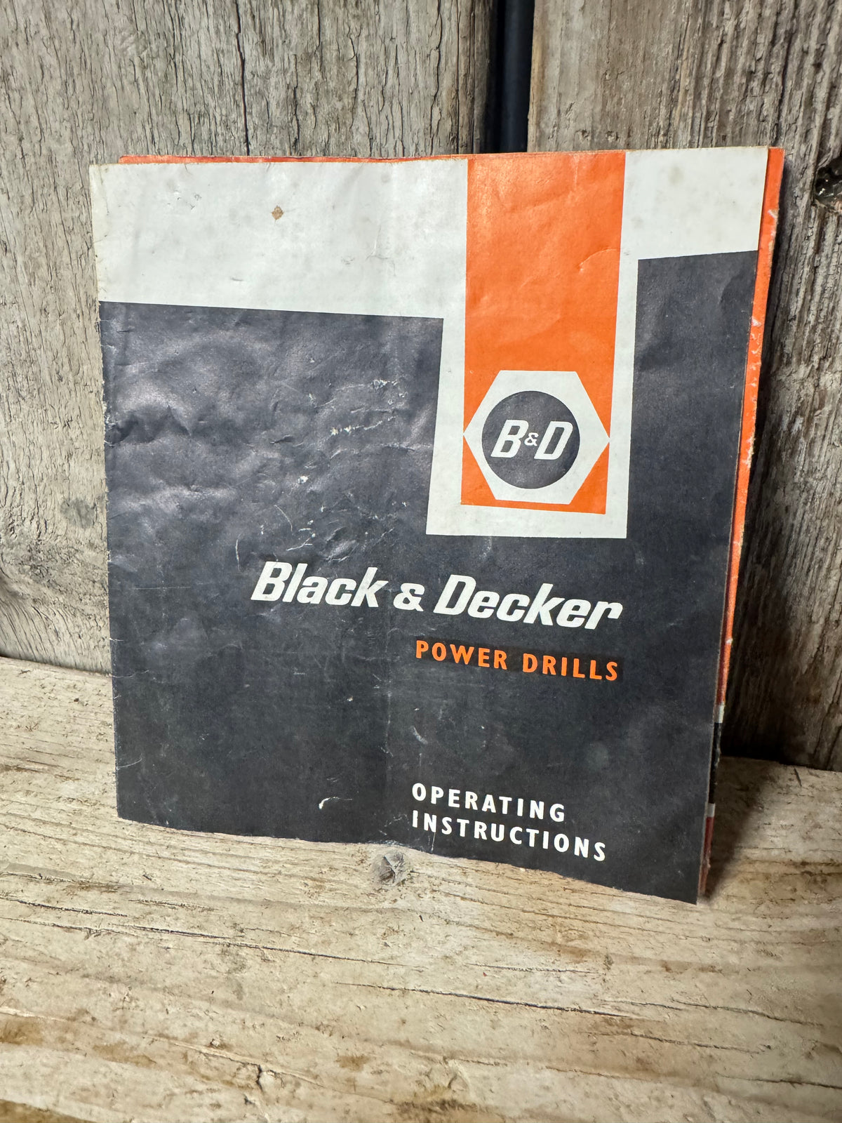 Vintage Black & Decker Power Drills Operating Instructions