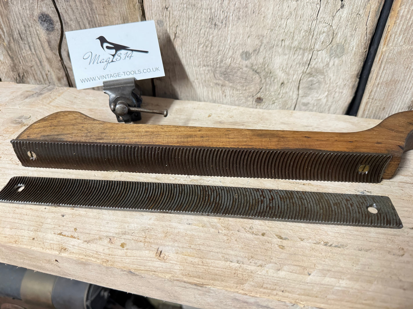 Wooden Handle 12” Auto Body File / Rasps