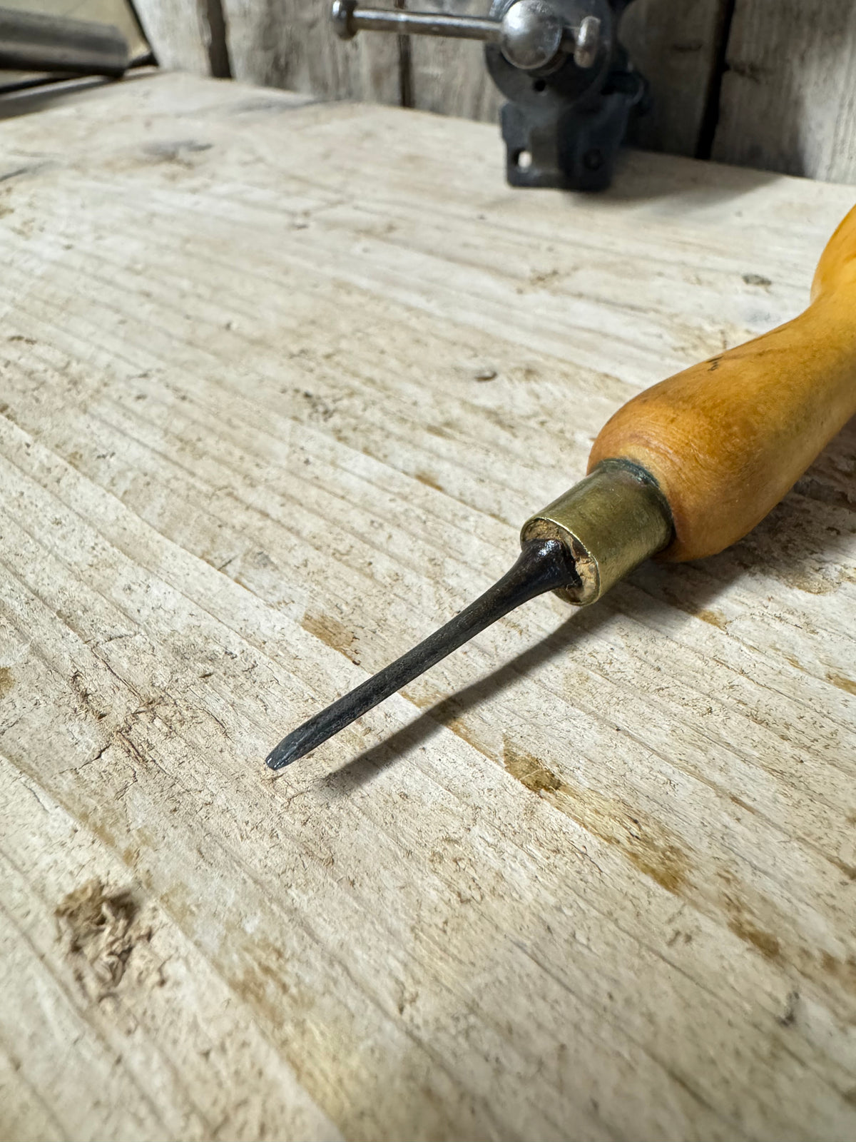 Boxwood Handle Awl