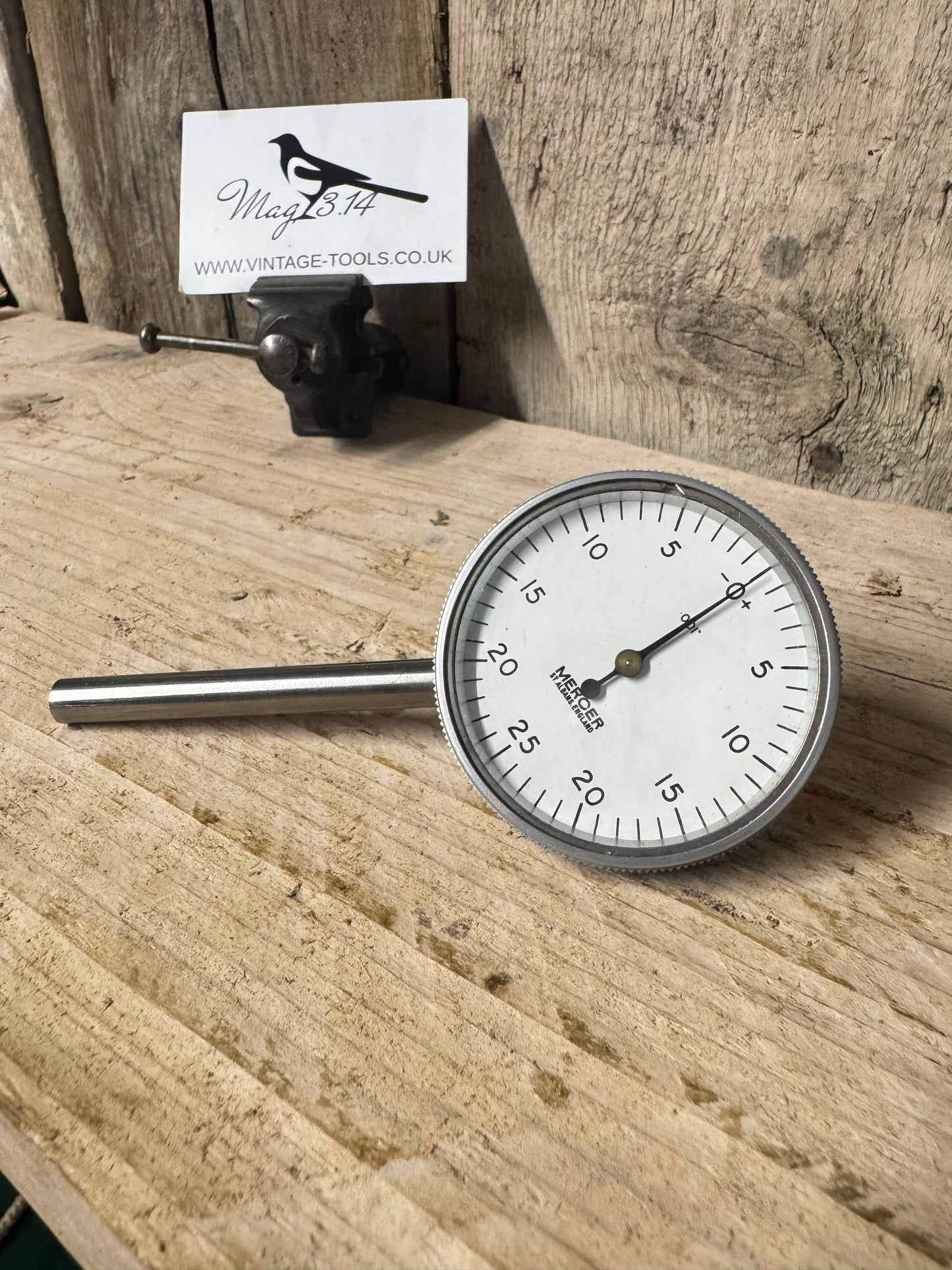 Mercer .001" Back Plunger Dial Indicator
