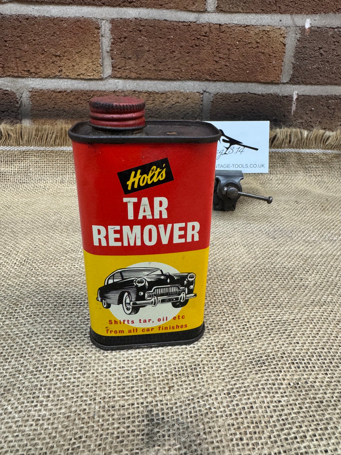 Vintage Holts Tar Remover Tin Can
